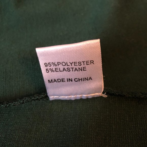 XL Peter Pan Collar Green Winter Dress - Picture 4 of 5